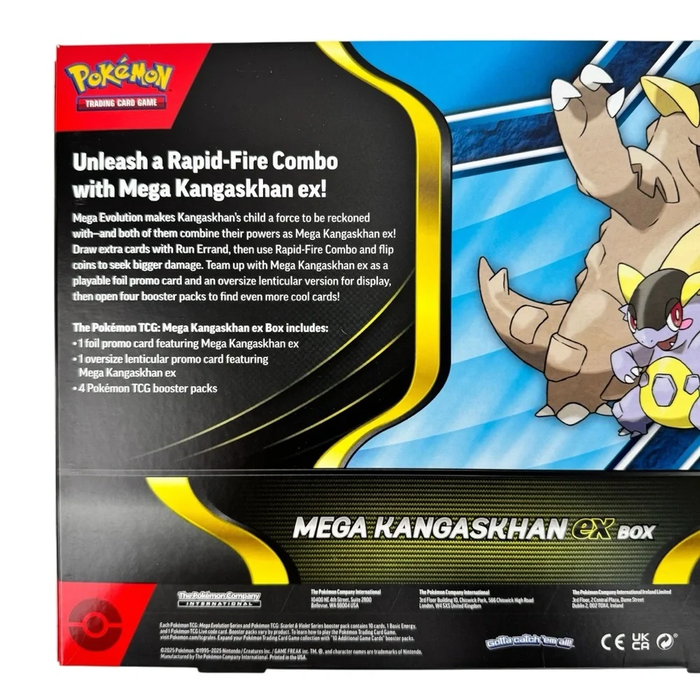 NEW Pokemon TCG Mega Kangaskhan Ex Collection w/Promo + 4 Packs SEALED BOX 5125